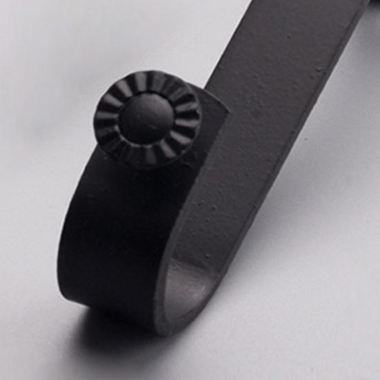 Держатель карниза Прочный прочный закругленный край Держатель карниза Потолочный держатель карниза Держатель карниза Бытовые принадлежности