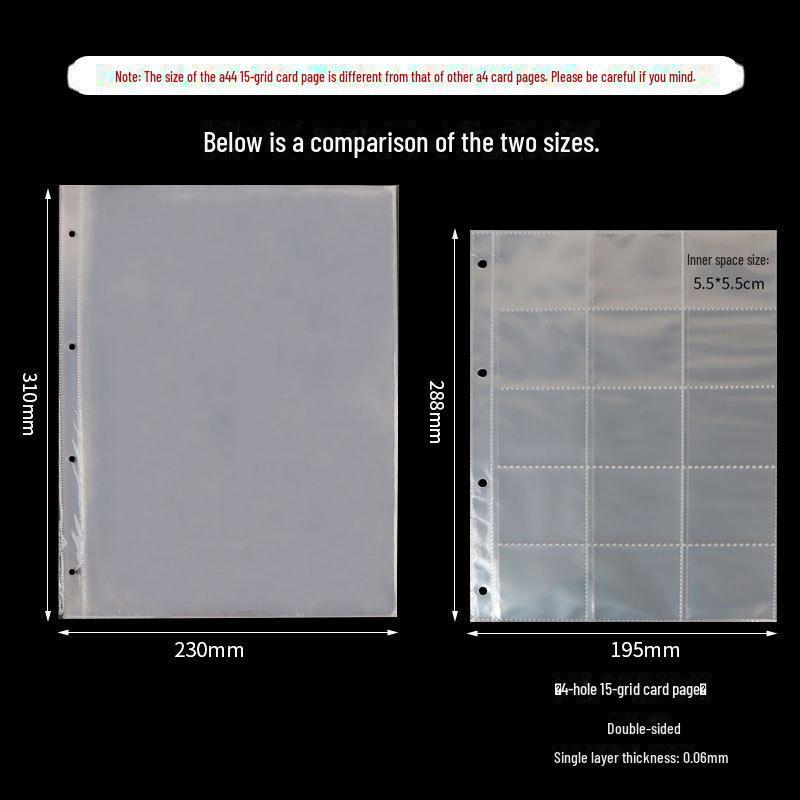 Книга для коллекции монет и печатей Fire Paint с 15-листовыми сменными страницами для марок и значков