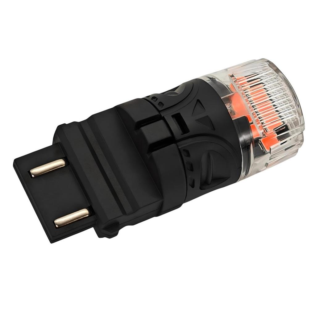 2 шт. светодиодная лампа P27/7W 3157 12V CANBUS 1800лм красная для бездорожья