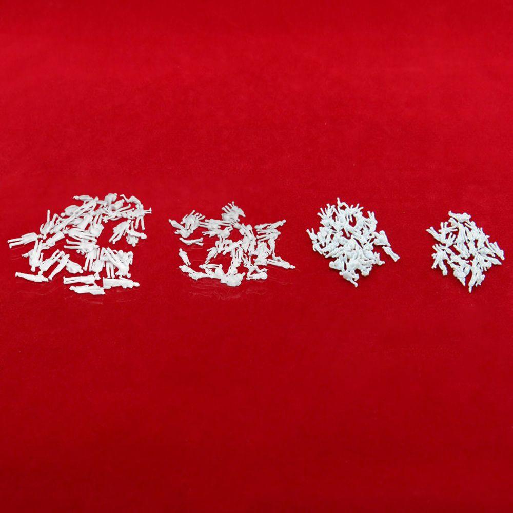 Hnadmade Multi-Style Pose Architectural Models Scale Model White Miniature Figures People Figures