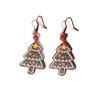 Creative Christmas Tree Stud Earrings - Festive Acrylic Earrings for Women