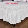 Полиэстеровый подзор для кровати Эластичный прикроватный подзор Аксессуары Оборки для кровати Главная