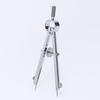 Metal Spring-Type Caliper Divider Multifunction Bow Compass Divider for Geometry Drafting Engineering Drawing Architecture Tool