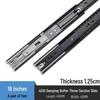 Выдвижные направляющие для ящиков Shengbai 18 дюймов, с доводчиком, полного выдвижения