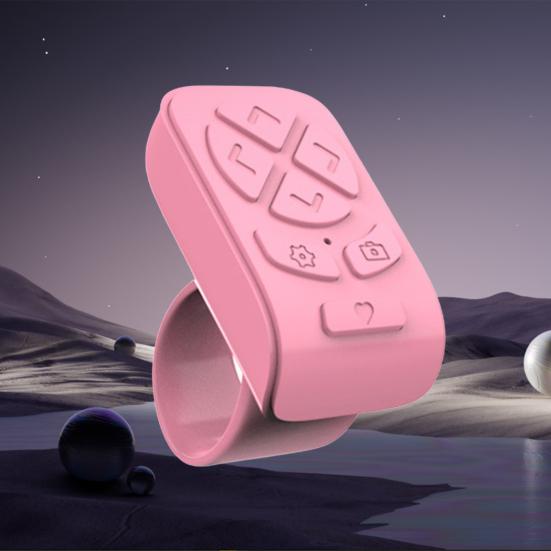 Пульт дистанционного управления, стабильное соединение, универсальный портативный беспроводной Bluetooth-совместимый контроллер для видеосъемки с помощью пальца, автоматический тюнер страниц