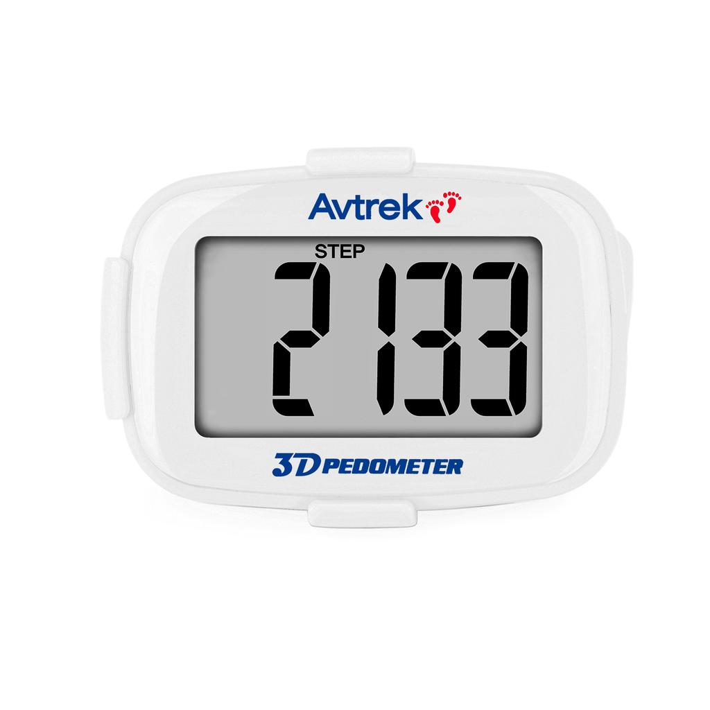 Avtrek Portable Mini Step Counter 3D Pedometer Digital Pocket Watch Clock for Outdoor Sport Fitness Running Walking Step Tracker 1