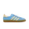 Женские Gazelle Indoor 'Blue Burst Yellow' (женские размеры) Полусине-желтый / Почти желтый / Облачно-белый скейт-кеды IE2960