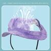 Breathable Sport Hat Anti Stripping Dog Bucket Hat Fashion Cat Fisherman Hat  Travel