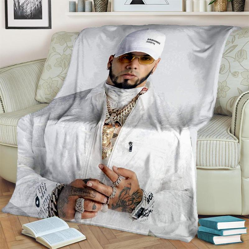 Бесплатное одеяло Anuel AA, рэпер, хип-хоп певец, мягкое одеяло для дома, спальни, кровати, дивана, пикника, путешествия, офиса, одеяло, детское одеяло