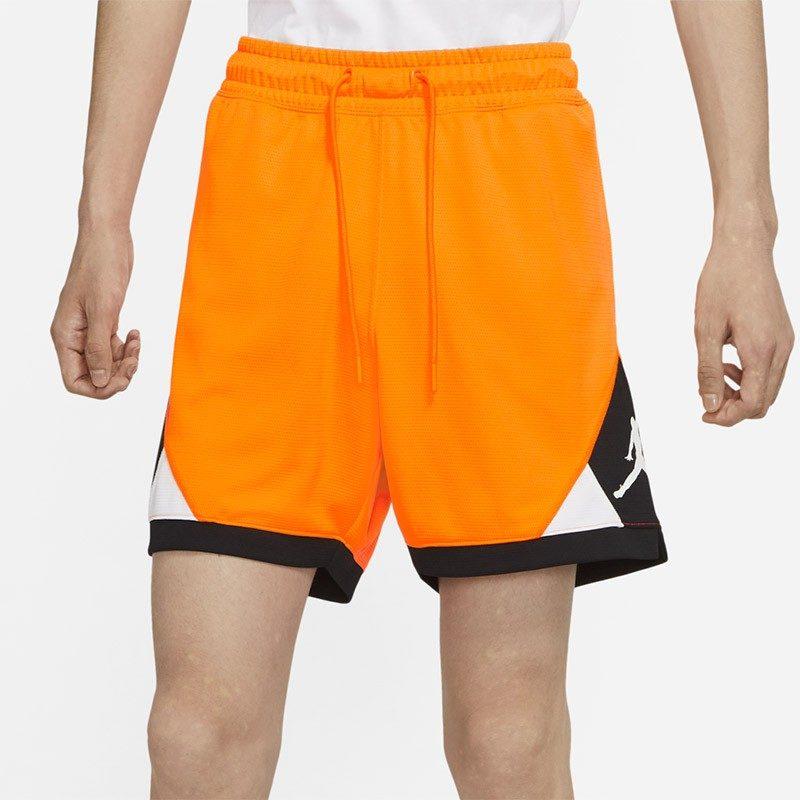 Jordan Спортивные тренировочные шорты для баскетбола Dri-FIT с вставками Оранжевые CV3087-803
