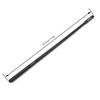 Black Plastic  Flute Cleaning Rod, Woodwind Instruments Piccolo Cleaning Stick