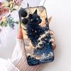 For Tecno Spark Go 3 5G Case Cute Cat Painted Capa for Tecno Spark GO3 KN3 Pop 20 Soft Silicone Bumber Shell for Sparkgo 3 Funda
