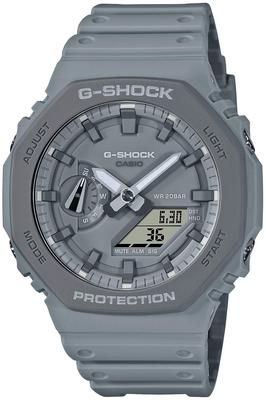 Casio Серые Часы GA-2110ET-8AJF Мужские