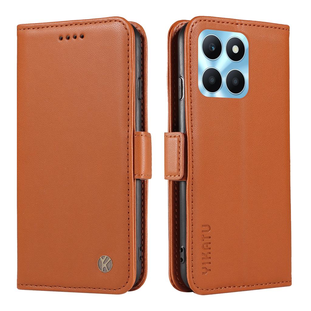 Imitation Leather Matte TPU Card Slots Side Buckle Wallet Phone Case for Honor X6a,X7b,X8b,X9b,Huawei Nova 12s,Honor Magic6,Magic6 Lite,Magic6 Pro...