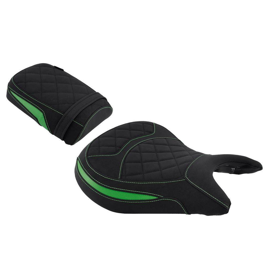 Front&Rear Raider Passenger Kit Lower Green For Kawasaki Eliminator 500 24-25