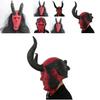 Маска Хеллбоя из латекса для Хэллоуина и Рождества, декор для костюмированной вечеринки в стиле хоррор
