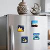 Middle Eastern Ethnic Style Acrylic Refrigerator Magnet - Festival Home Decor Sticker