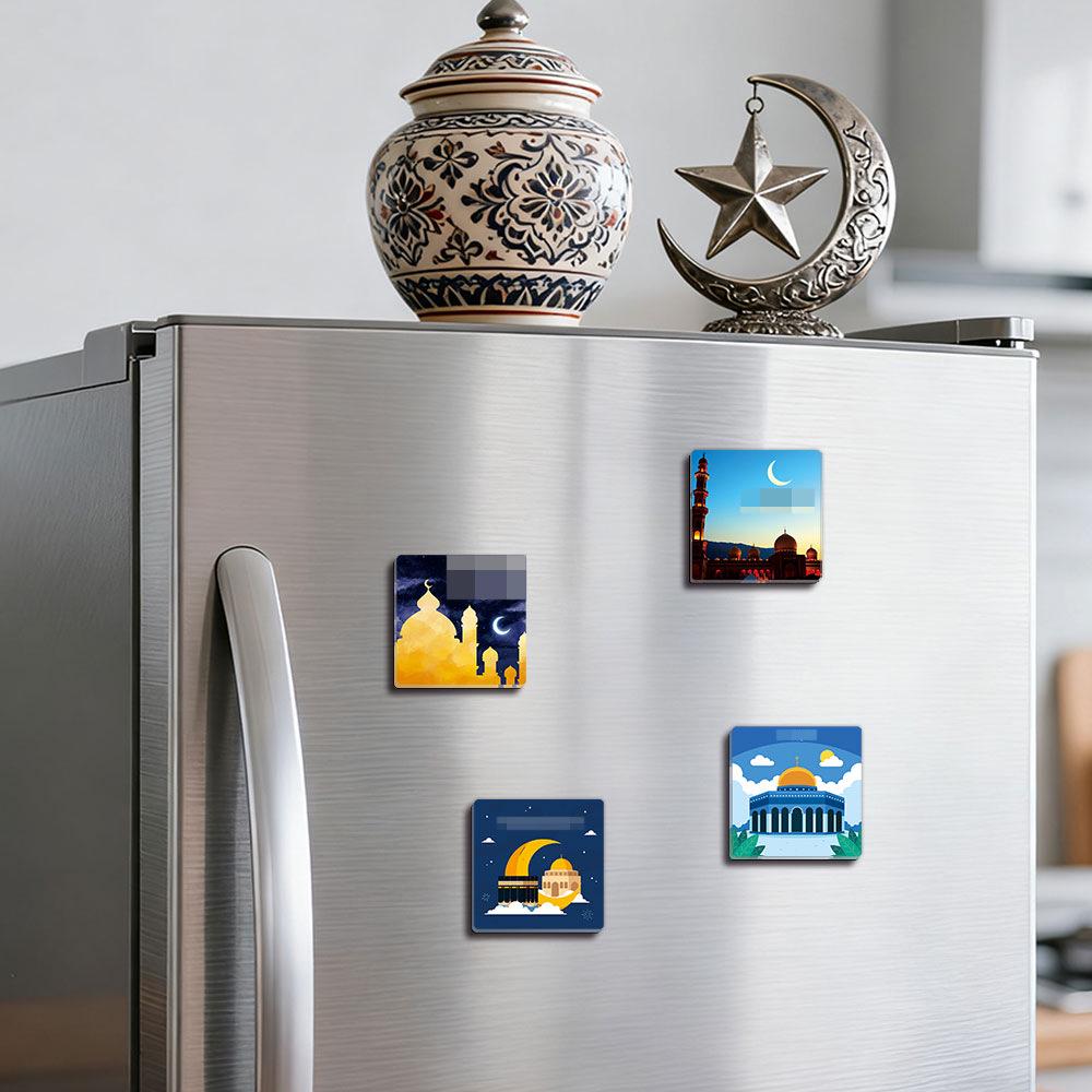 Middle Eastern Ethnic Style Acrylic Refrigerator Magnet - Festival Home Decor Sticker