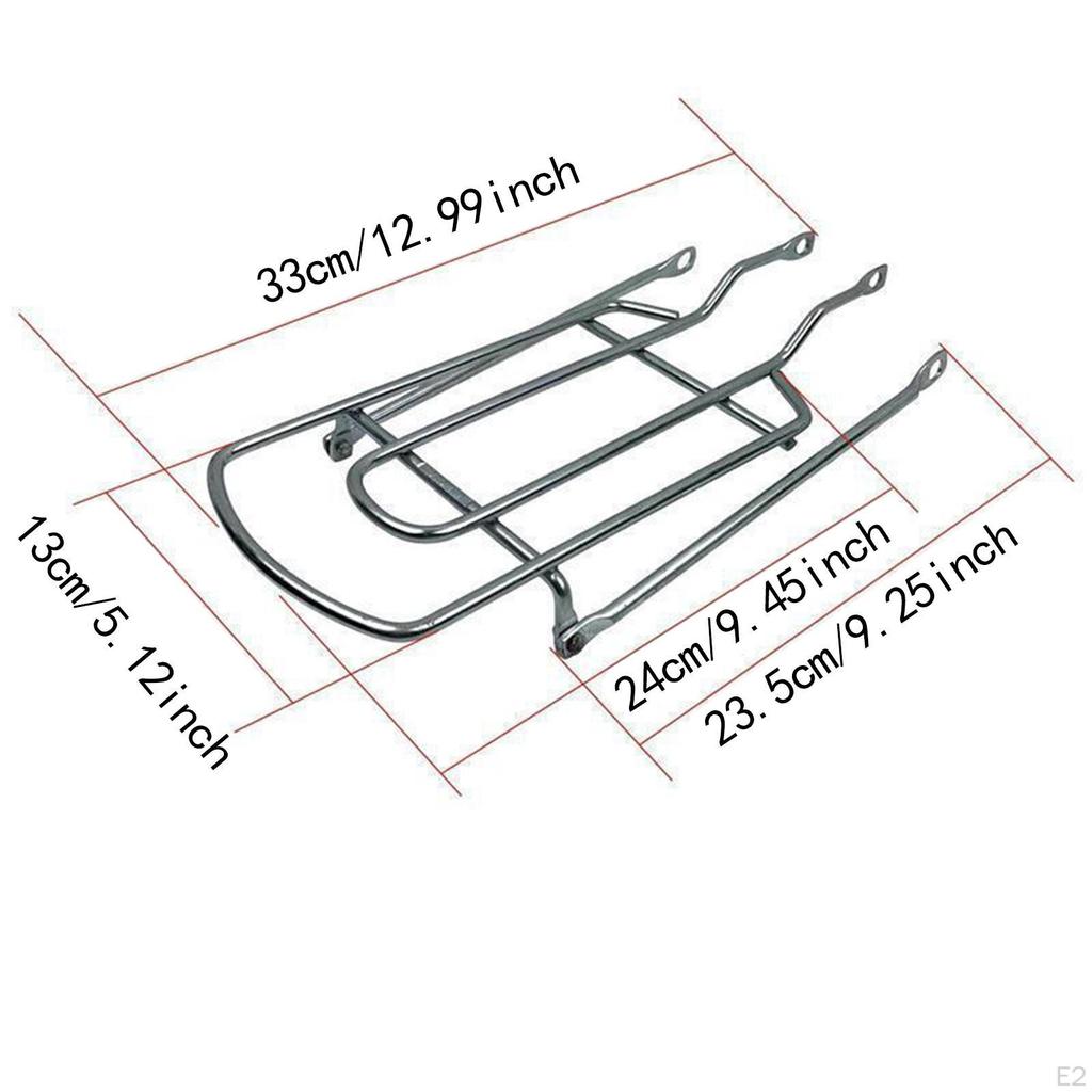 Велосипедный задний багажник Велосипедное хвостовое оборудование для горного велосипеда Сверхпрочная сталь