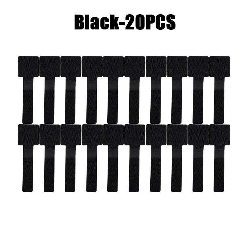 Новые многоразовые кабельные стяжки стяжки-липучки самоклеящийся держатель кабеля питания регулируемый органайзер для хранения шнуров настольный органайзер менеджер