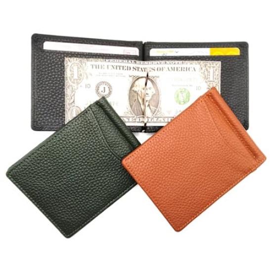 Зажим для денег Shinko Seiki, Верблюжий, MC-100CA