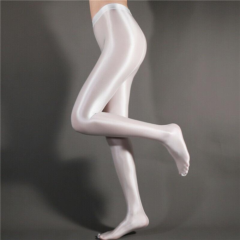 70D Shiny High Glossy Elastic Plus Size Pantyhose Shaping Stockings Tights XXXL
