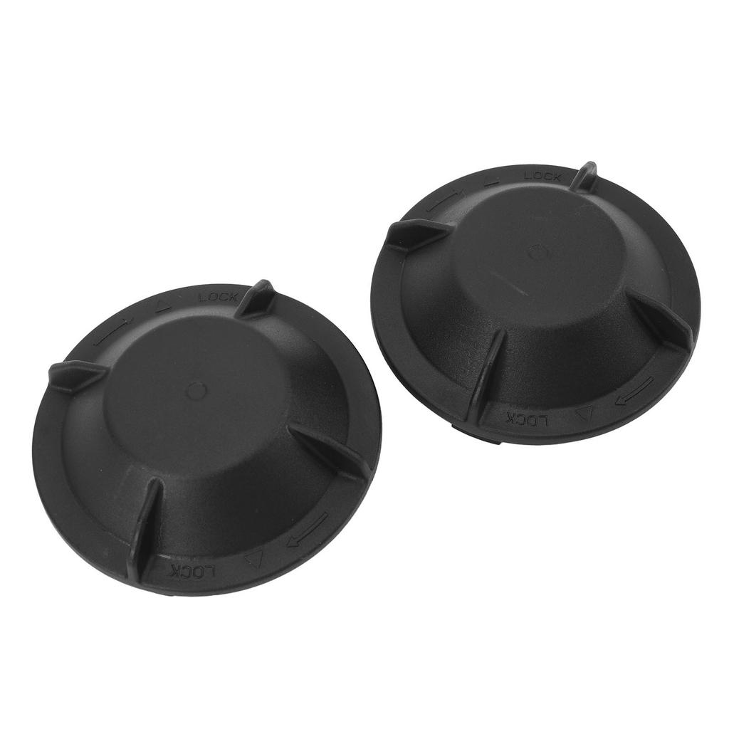 1 Pair Headlight Rear Cover ABS Dustproof Headlamp Rear Socket Cover Cap for ZX‑10R 2011‑2020