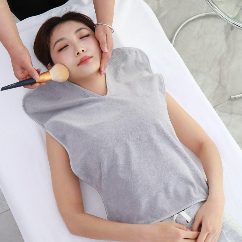 Мягкое массажное полотенце для груди Портативное полотенце для ухода за красотой Креативное полотенце для горячего компресса Дом