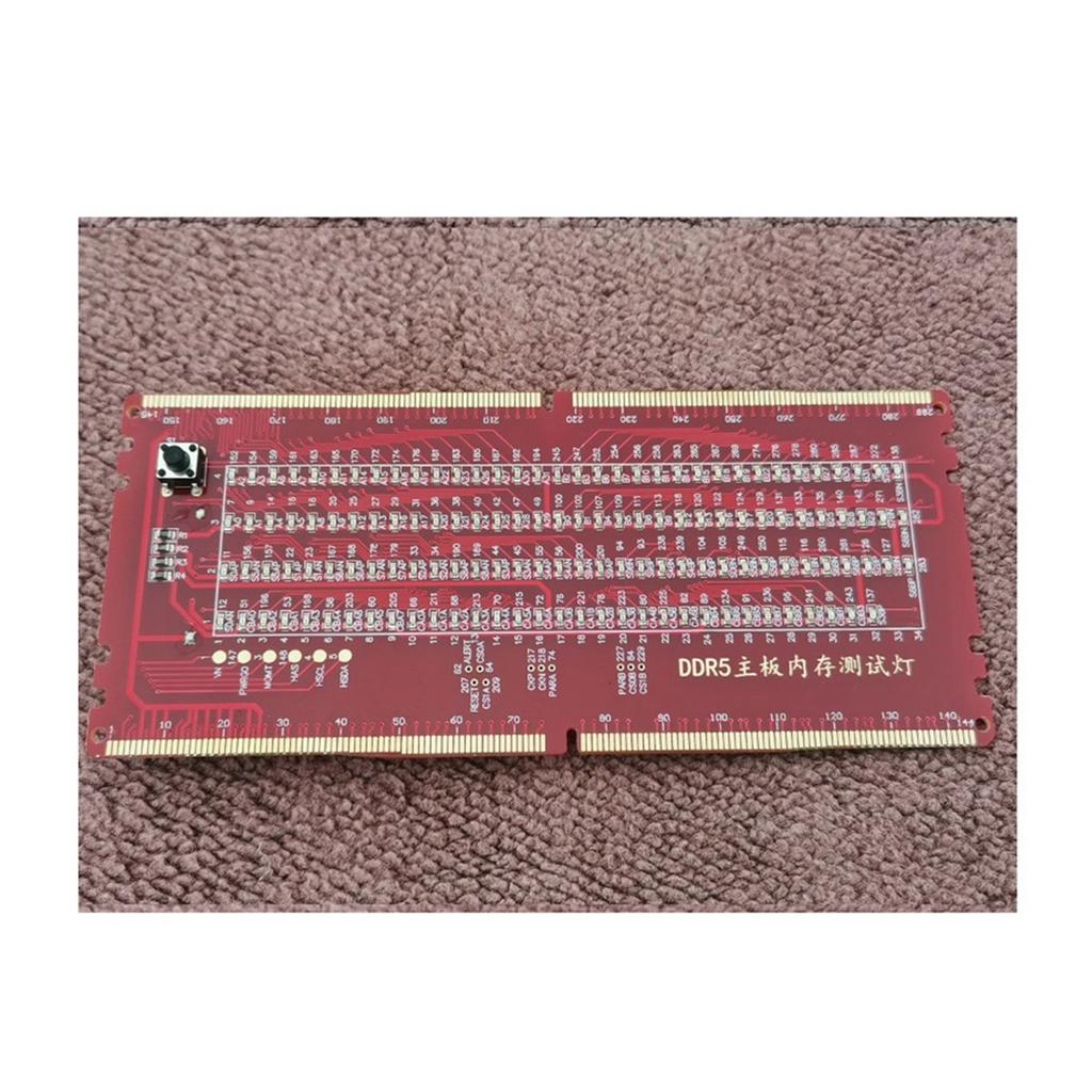 Тестер слотов памяти DDR5 Широкая совместимость Тестер памяти DDR5 для ремонта компьютеров