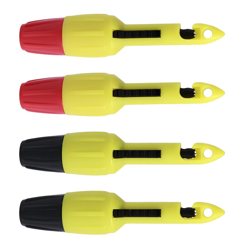 Комплект из 4 шт. зондов для прокалывания проводов 2 мм 4 мм, портативный зонд для прокалывания изоляции, зажим для прокалывания проводов, инструмент для тестирования прокалывания проводов