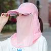 Breathable Sunscreen Ice Silk Cap Protective Shield Full Face Mask Women Sun Protection Cap