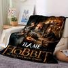 The Hobbit The Desolation Of Smaug Flannel Blanket With Customizable Name Comfortable In All Seasons Suitable For Sofas Beds Travel Camping And Office