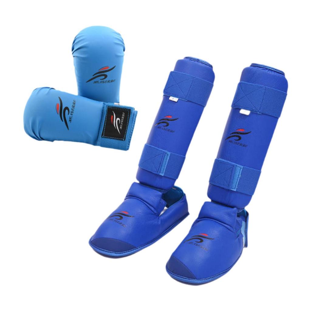 Karate Equipment Set: Gloves, Shin Guards, Material, Comfortable Design, Suitable for Boxing And