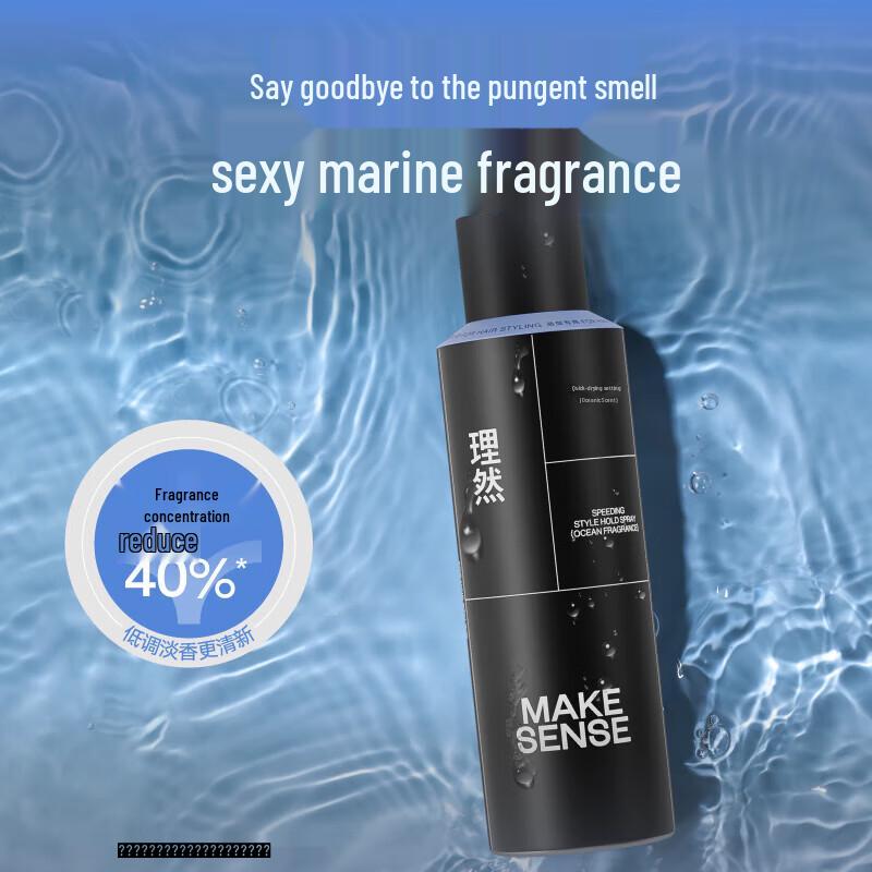 Li Ran Men's Hair Styling Set: Ocean Spray & Cypress Mud