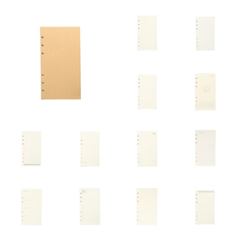 45 листов A5 A6 A7 Внутренняя сменная бумага Сменный спиральный скоросшиватель Спиральный скоросшиватель Бумага для записных книжек Студенты