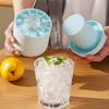 1 Easy - to - use Quick - freeze Silicone Ice Tray - Durable Plastic Mold for Fruit Juice Ice Cubes