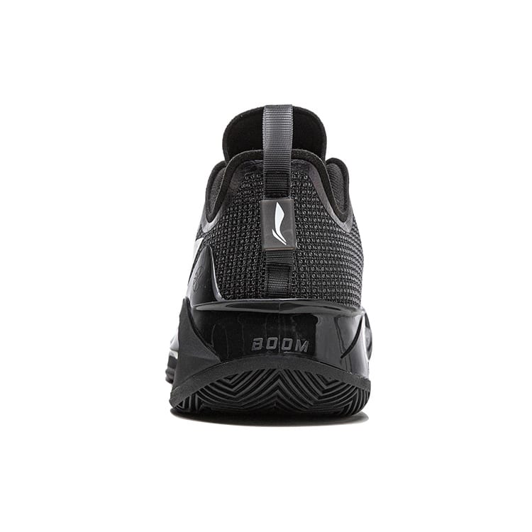 Li Ning Liren 3 V2 Обсидиан Низкие Высокопроизводительные Баскетбольные Кроссовки Спортивная Обувь Унисекс Черные ABAT057-19