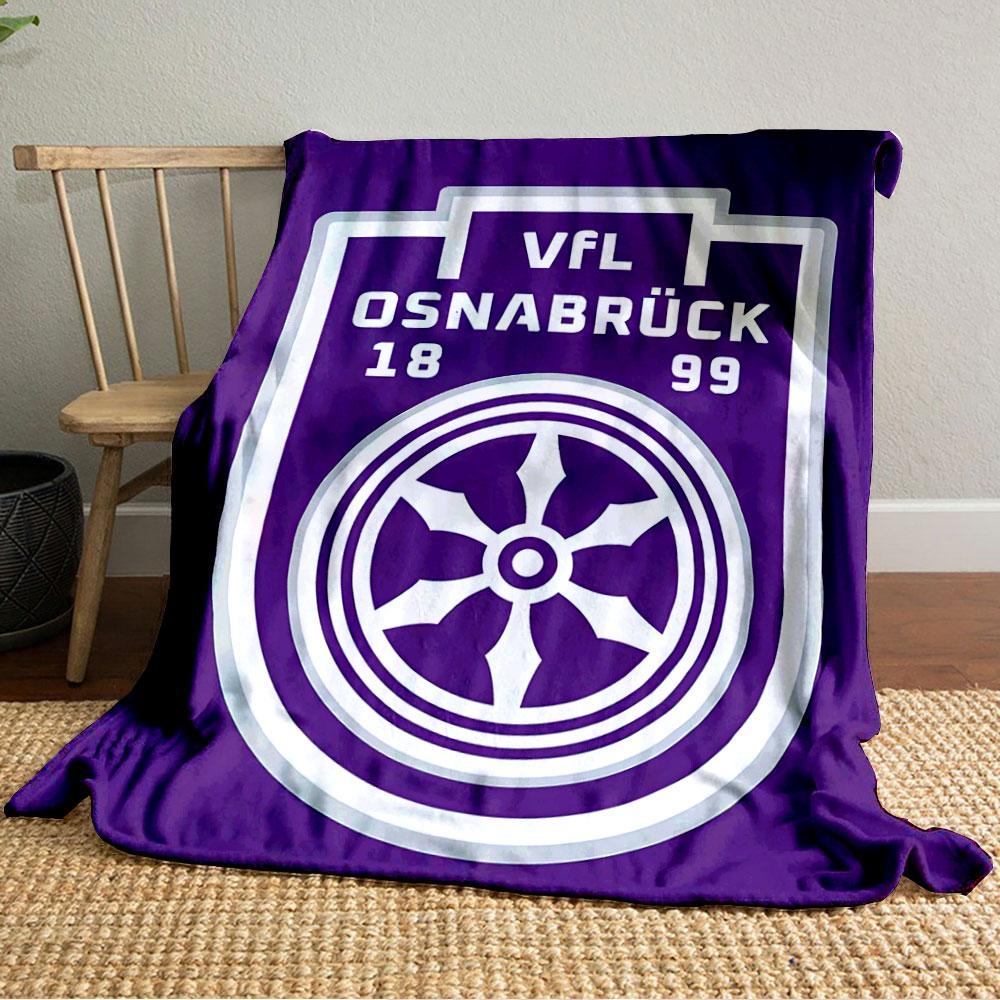 Purple VFL Osnabrück Emblem Blanket for all seasons blanket lunch break throw gift