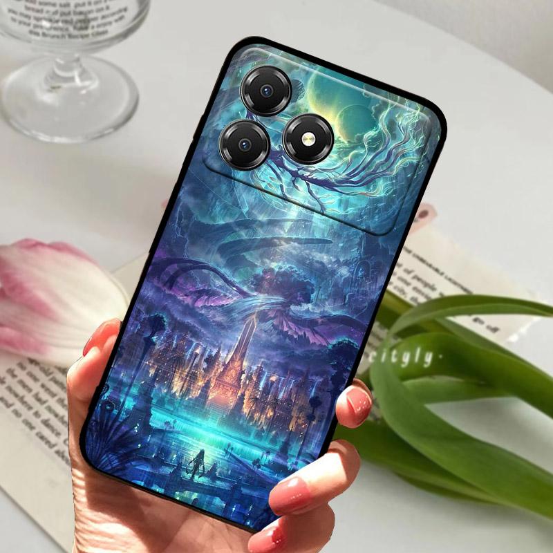 For ZTE Blade A36 Case Cool Wolf Soft Silicone Phone Shell For ZTE Nubia A36 A 36 Shockproof Protect Cover BladeA36 Z2472 Funda