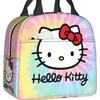 Сумка-ланчбокс Hello Kitty Большой вместимости Мешок для риса Сумка для бенто Сумка-тоут Водонепроницаемый Ланч-бокс Термосумка