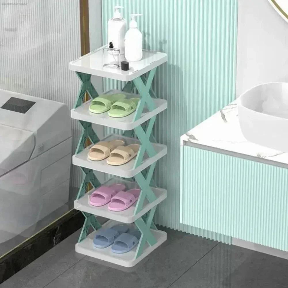 5/7/9 Layer Shoes Racks Storage Organizer Detachable Shoe Racks Family Household Rack Multi Layer Shoes Shelf Color Cabinet