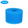Swimming Pool Filter Cleaning Tool Reusable Washable Sponge Foam Filter Cartridge Replacement for Type S1 Filter Blue