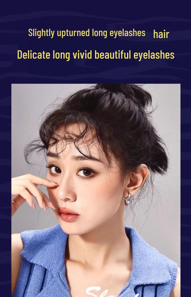 Тушь для ресниц Oumeng Zui Mi Feather Lashes - Удлиняющая, Объемная, Подкручивающая, Стойкая к смазыванию - Цветная косметика