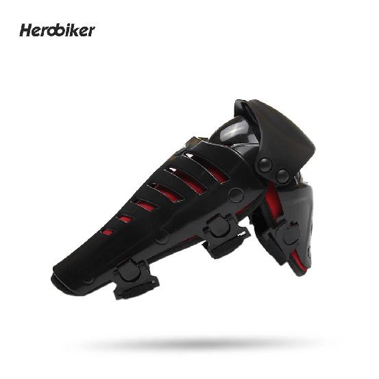 HEROBIKER Мотоциклетные наколенники Мотокросс Защитное снаряжение Наколенники для мотоциклиста Мото Мотоцикл Rodiller Наколенники Защита