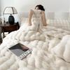 Thickened Plush Bedding Four-piece Set Winter Double-sided Milk Plush Quilt Cover Sheet Pillowcase Set
