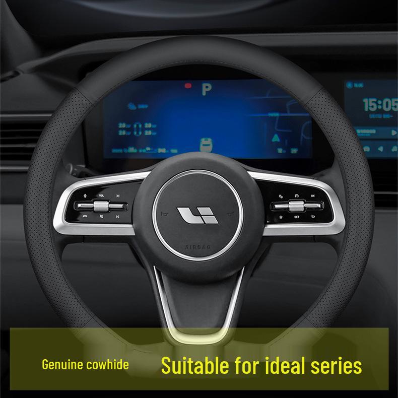 Genuine Leather Steering Wheel Cover for Ideal One, L7, L8/L9
