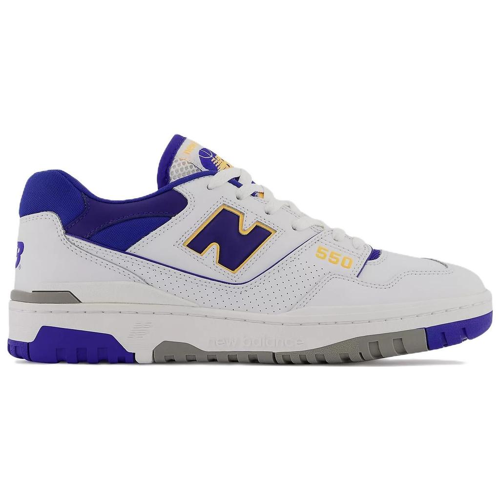 New Balance Набор 550 Lakers Pack — кроссовки унисекс Infinity Blue, белые BB550WTN