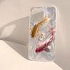 Красочный Золотой Лотос Карп Чехол Для Телефона Для Samsung Galaxy A56 A36 A16 A55 A35 A54 A34 A53 S25 Ultra S24 S23 S22 Plus S21 FE Обложка