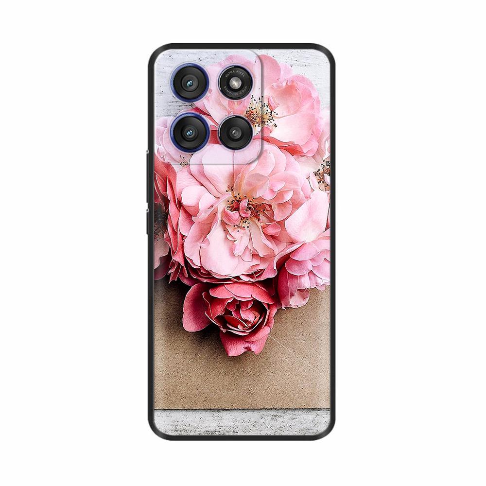 Для Motorola Moto Edge 60 Fusion Чехол Edge60 Fusion Мягкий Милый Силиконовый Чехол ТПУ Задняя Крышка Чехол для Moto Edge 60 Fusion Чехлы