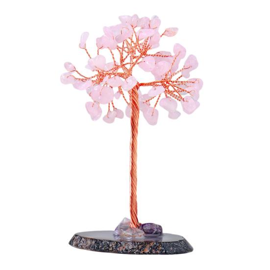 Красивый Настольный Орнамент Дерева. Полупрозрачный Изысканный Украшение Офиса.